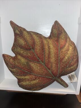 Pat Cockrell Signature Collection Leaf Pillow